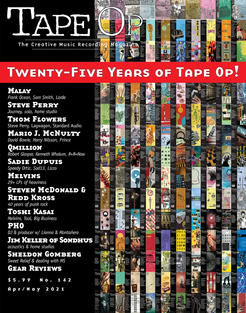 Tape Op Magazine Issue #142 Cover