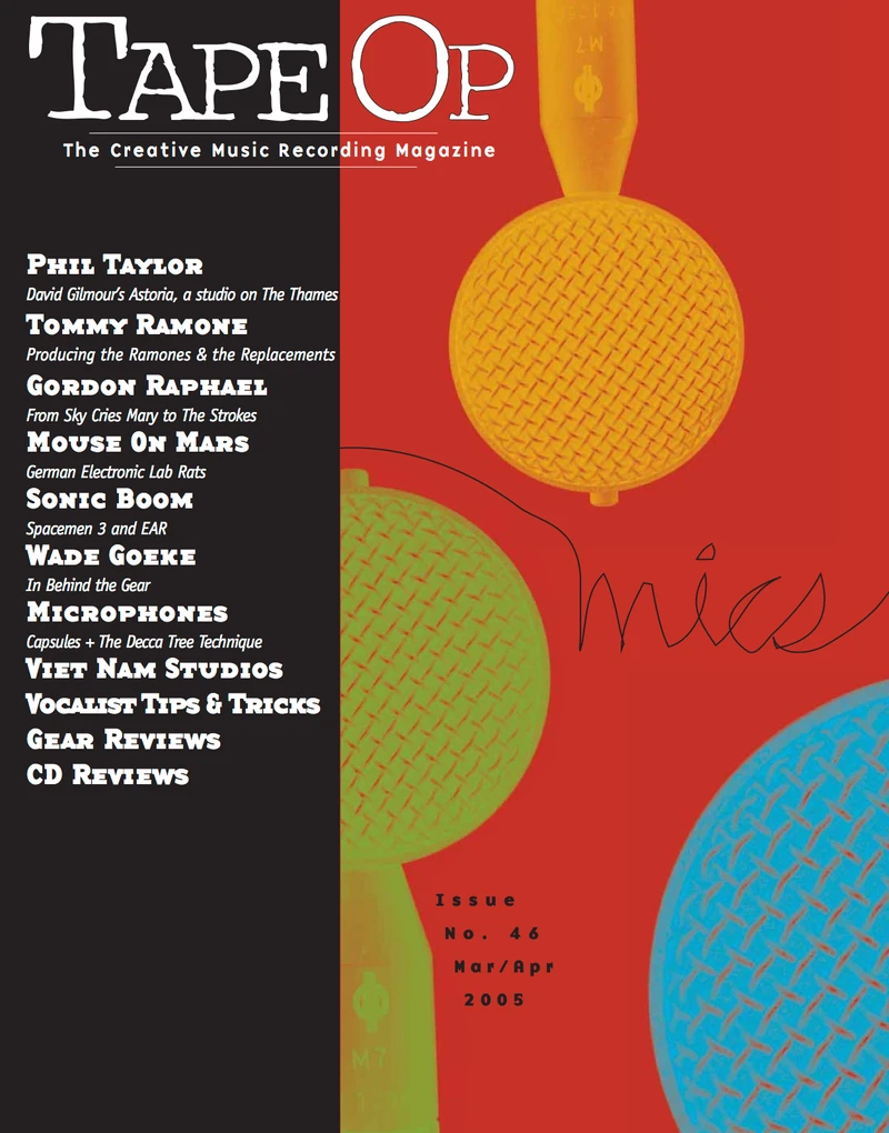 Tape Op Magazine Issue #46 Cover